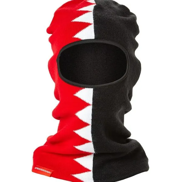 SPLIT SHARK SKI MASK
