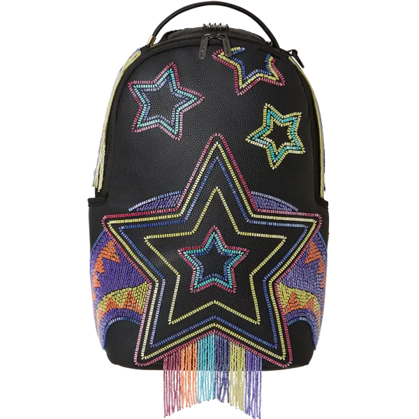STAR RACER A.I.7 SANDFLOWER COLLAB BEADED BACKPACK