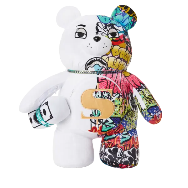 HALF GRAFF MONEYBEAR TEDDYBEAR BACKPACK