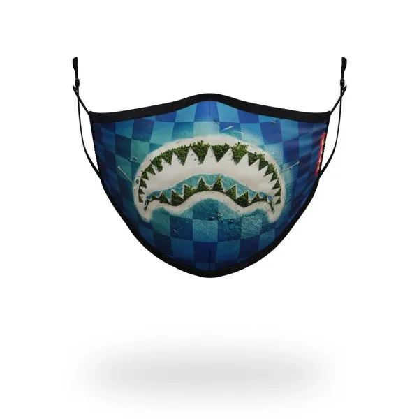 KIDS FORM FITTING MASK: SHARK ISLAND