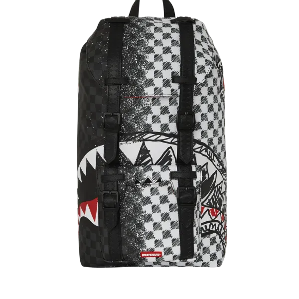 SCRIBBLE DRIBBLE CHECK HILLS BACKPACK