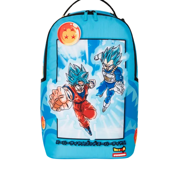 DRAGON BALL Z SUPER SAIYAN BLUE GOKU AND VEGETA