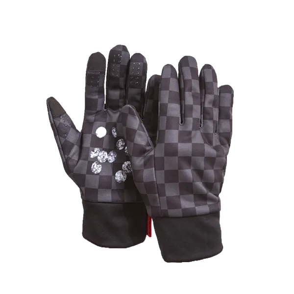 DIAMONDS IN PALM GLOVES