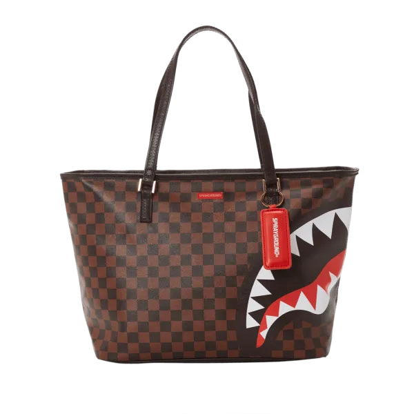 CHECKS IN CAMOFLAUGE TOTE
