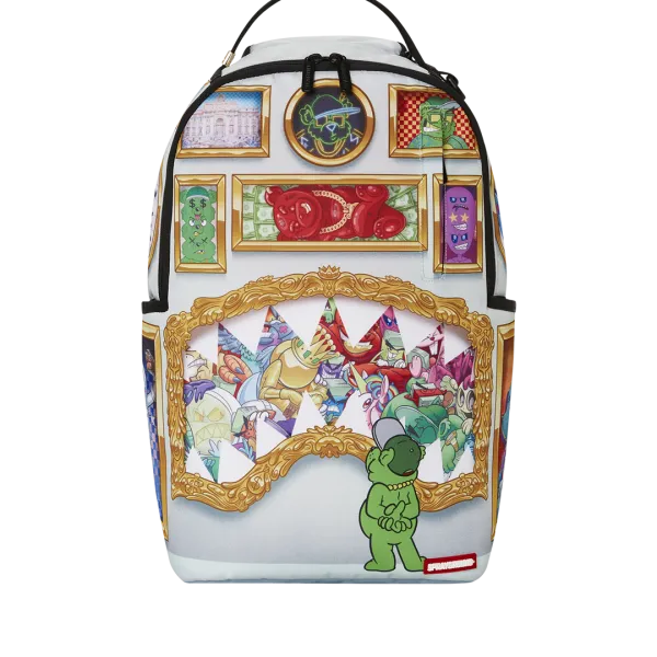 MONEYBEAR ART CRITIQUE BACKPACK