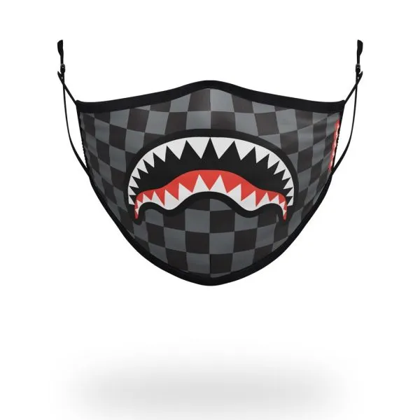 SHARKS IN PARIS (GREY) FORM-FITTING MASK