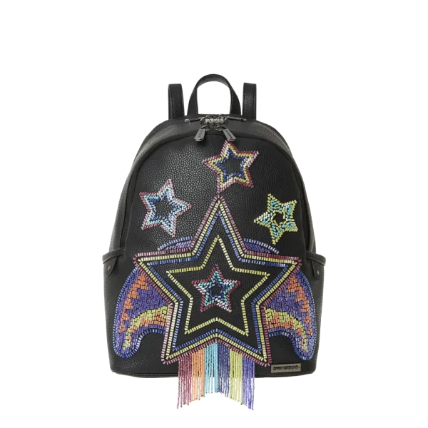 STAR RACER A.I.7 SANDFLOWER COLLAB BEADED SAVAGE BACKPACK