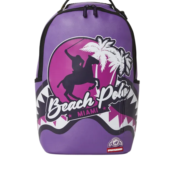 MIAMI BEACH POLO COLLAB BACKPACK (DLXV-PURPLE)
