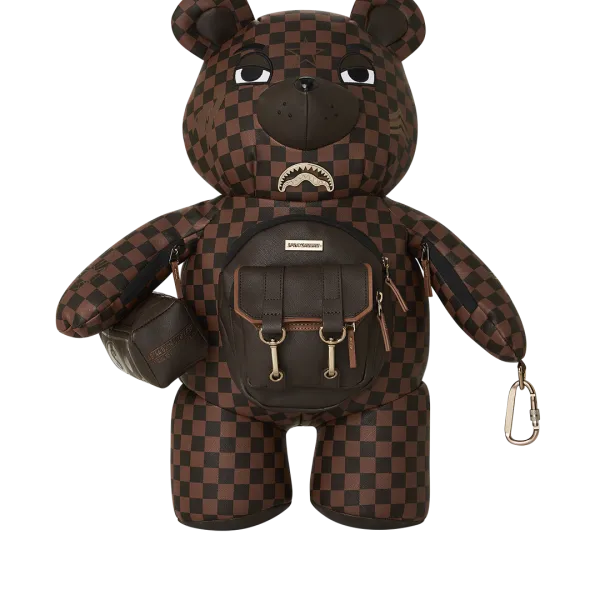 CHECKMATE ROYALE MONEYBEAR TEDDYBEAR BACKPACK
