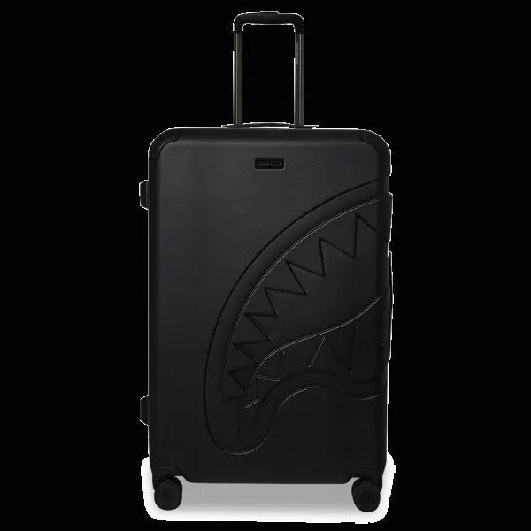 REALITY CHECK SHARKITECTURE FULL-SIZE JETBLACK LUGGAGE (GUNMETAL HARDWARE)