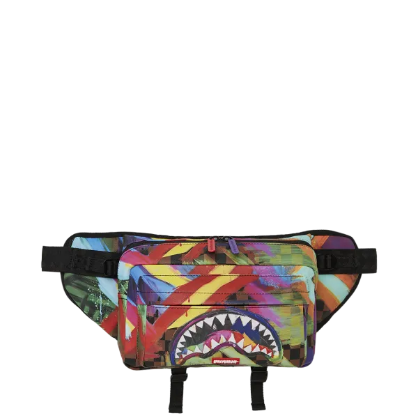 SHARKS IN PARIS CITY STREAKS CARGO CROSSBODY