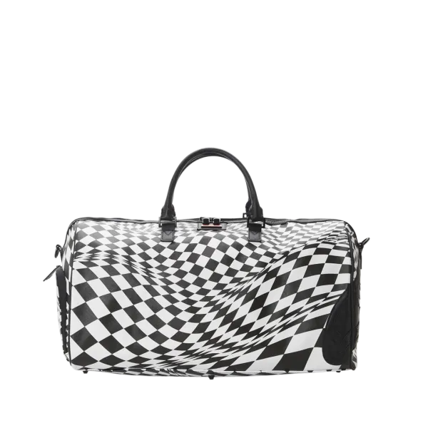 TRIPPY CHECK DUFFLE