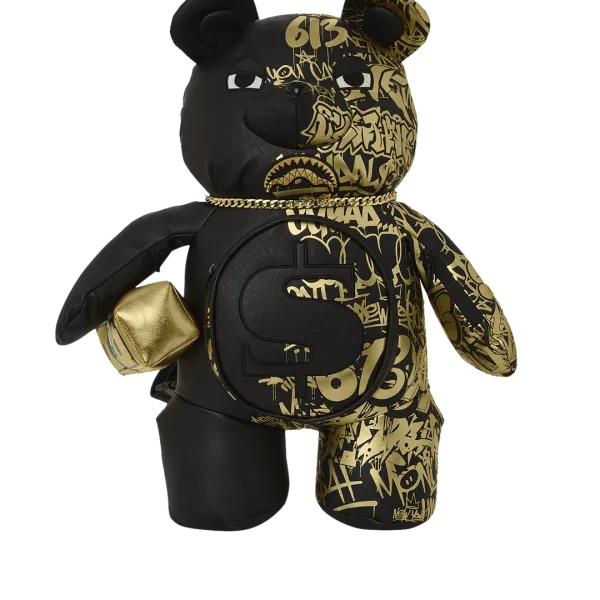 HALF GRAFF GLIDE MONEYBEAR TEDDYBEAR BACKPACK
