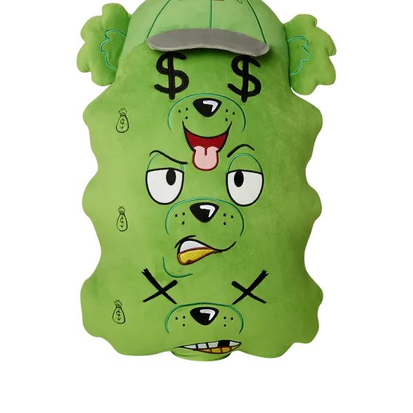 MONEYBEAR TRIPLE MONEY PLUSH TOY/PILLOW
