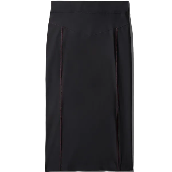 LONGUETTE SKIRT (BLACK)