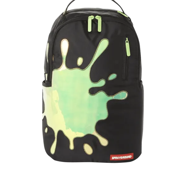 BLUE MIRROR REFLECTIVE SPLAT BACKPACK (ONE OF ONE)