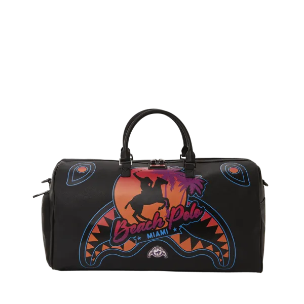 MIAMI BEACH POLO COLLAB DUFFLE (BLACK)