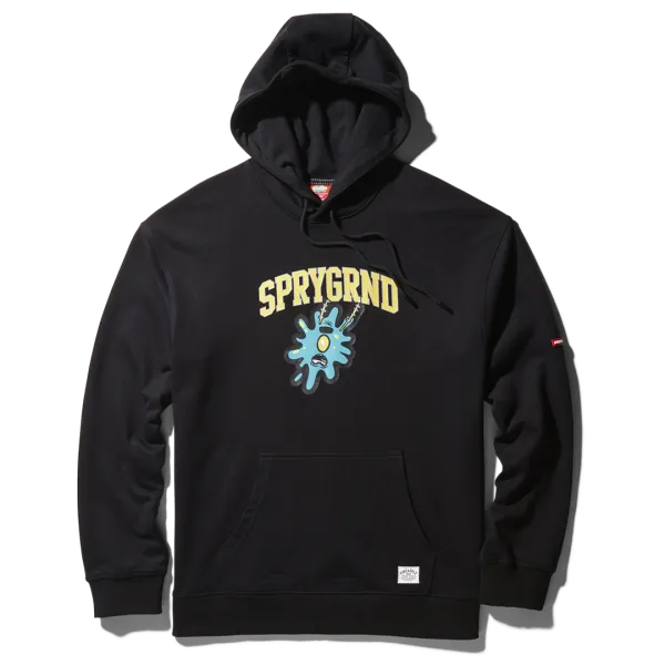 SPONGEBOB SPLAT HOODIE (BLACK)