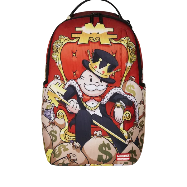 MONOPOLY GOLD EMPIRE THRONE BACKPACK