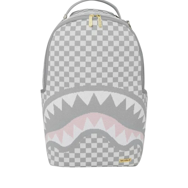 KNIT SHARKS IN PARIS IN CREAM DLX BACKPACK
