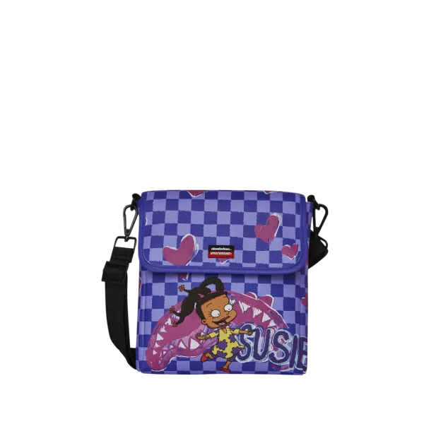 RUGRATS SUSIE CRAYON SHARK MESSENGER SLING