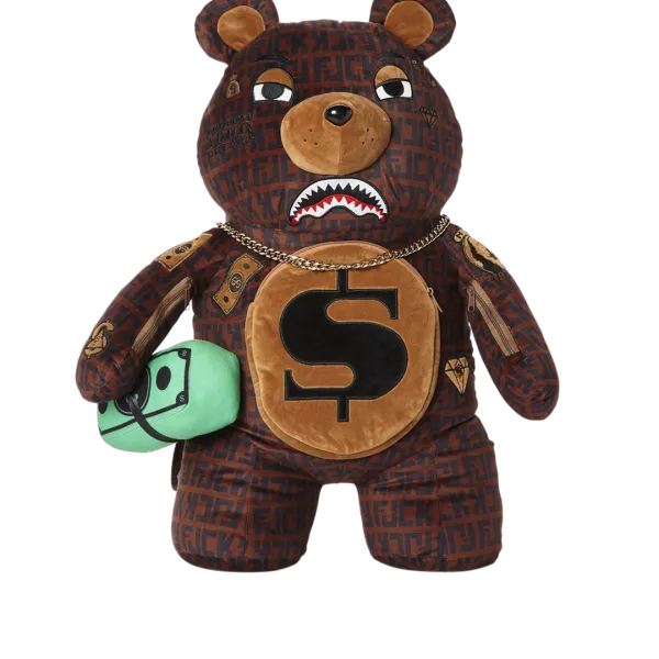 OFFENDED MONEYBEAR TEDDYBEAR BACKPACK