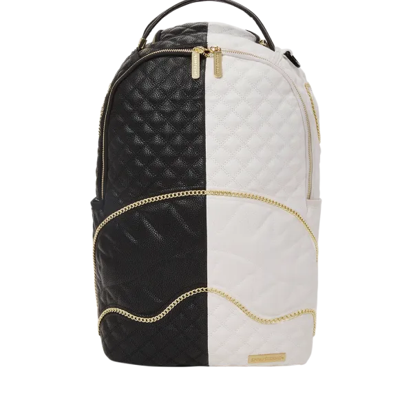 LEVELED UP SPLIT QUILT SHARK BACKPACK (DLXV)