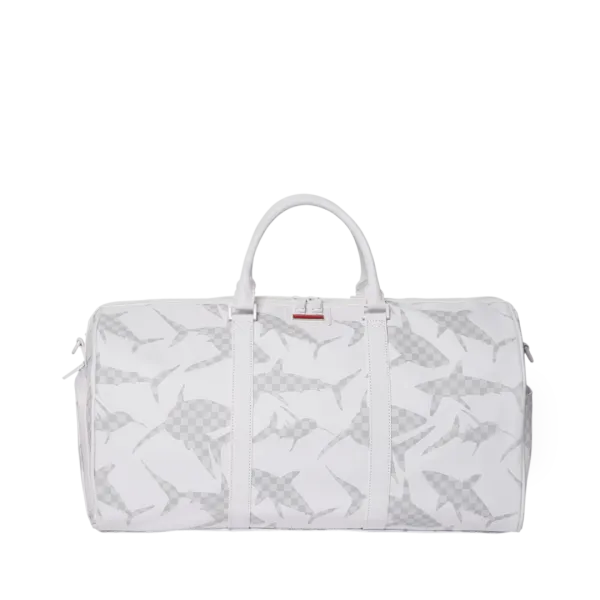 SHARK CHECK (WHITE) DUFFLE